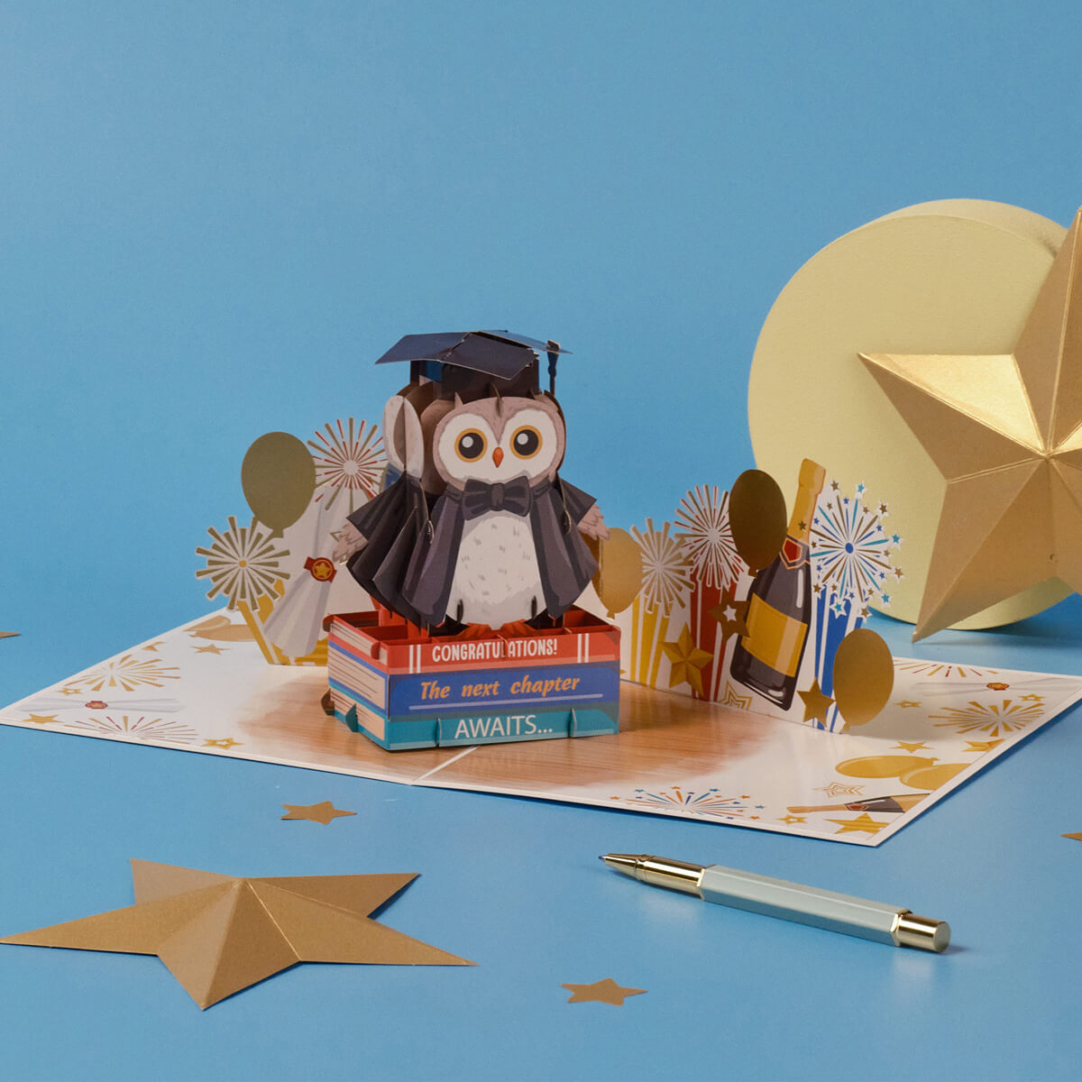 Beautiful pop-up card showcase