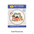 Load image into Gallery viewer, Battersea Cats Love Pop Up Card by Cardology which is perfect for Valentine's Day Cards, Mother's Day Cards, Father's Day Cards or even for Birthday Cards or Anniversary Cards. Pet mum and dad cards. This is a close up image of the Battersea charity card packaging