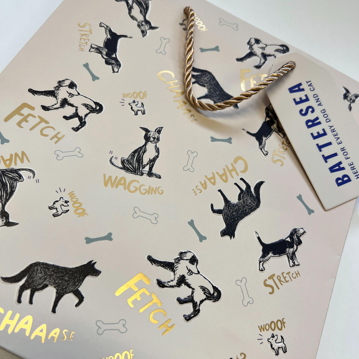Dogs Medium Gift Bag