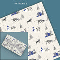Load image into Gallery viewer, Battersea Dogs & Cats Home Charity Dogs Gift Wrapping Paper Pack of 4 - image of pattern 2 of gift wrap pack