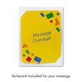 Load image into Gallery viewer, Birthday Bricks Pop Up Card for kids and adults who like building with Lego. Image of the card notecard to write your personal handwritten message