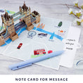 Load image into Gallery viewer, Tower Bridge Pop Up Card by Cardology - slide out notecard