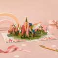 Load image into Gallery viewer, Cardology Hummingbirds 3D Greeting Card for Mothers Day and Birthday Cards for Her - lifestyle image
