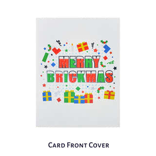 Merry Brickmas Pop Up Card