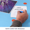 Load image into Gallery viewer, Original Stormtrooper Birthday Party Pop Up Card by Cardology - image of notecard