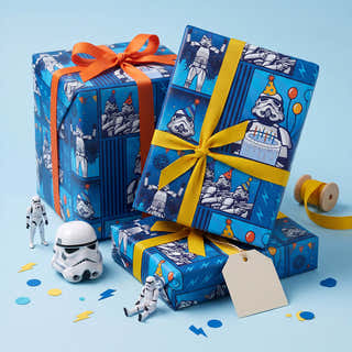 Stormtrooper Birthday Gift Wrap