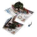 Load image into Gallery viewer, Twelve Days of Christmas Pop Up Card - Partridge in a Pear Tree 3D Christmas Card - closing image
