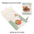 Load image into Gallery viewer, Santa Bear Christmas Pop Up Card by Cardology - reversible envelope which reverses into a beautiful gift envelope