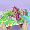Load image into Gallery viewer, Unicorn Pop Up Card