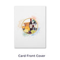 Load image into Gallery viewer, 3D Wine and Cheese Pop Up Card for Birthdays, Mothers Day or Fathers Day - card front cover