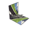 Load image into Gallery viewer, Silver Classic Car Pop Up Card