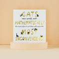 Load image into Gallery viewer, Inconvenient Cats Card
