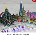 Load image into Gallery viewer, Lifestyle close up image of Night Before Christmas Pop Up Card UK