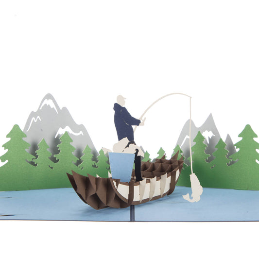 Fishing Pop Up Card