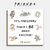 Friends Christmas Cards - Pack of 4