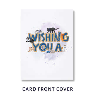 Battersea Happy Birthday Cats Card