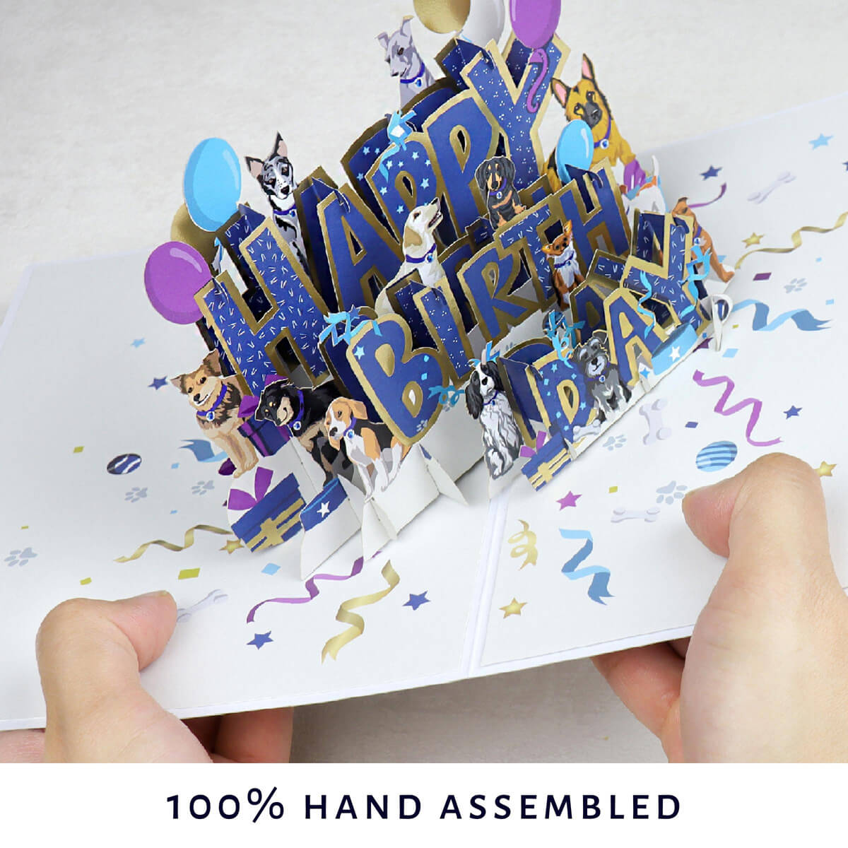 Battersea Happy Birthday Dogs Card