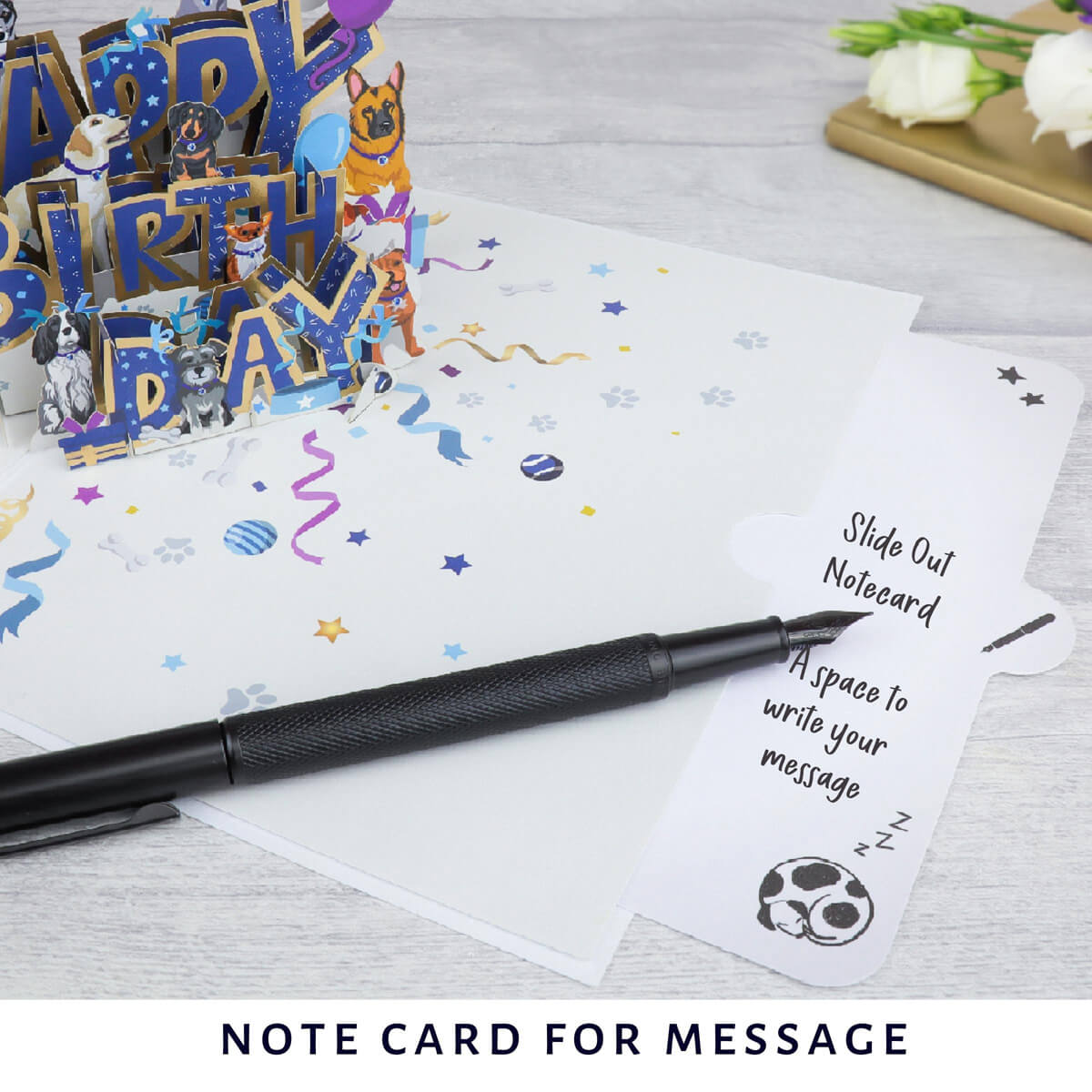 Battersea Happy Birthday Dogs Card
