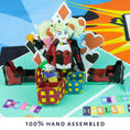 Load image into Gallery viewer, DC Comics Harley Quinn Pop Up Card - Lifestyle Image
