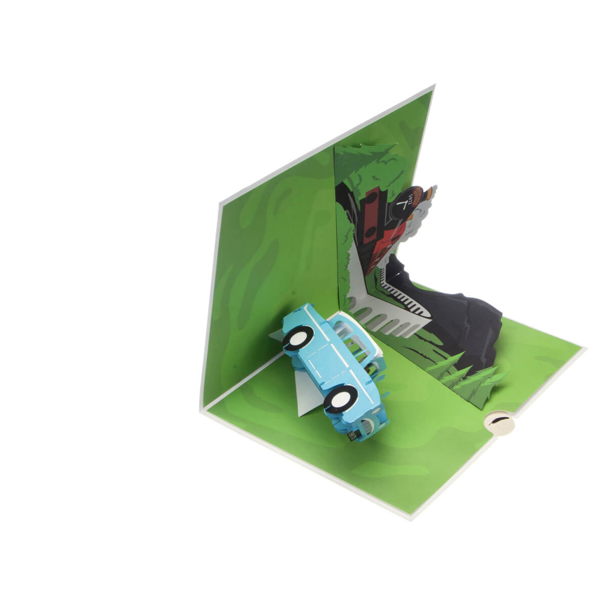 Harry Potter Ford Anglia Pop Up Card