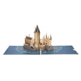 Load image into Gallery viewer, Hogwarts Castle Pop Up Card Open at 180 degrees