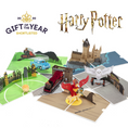 Load image into Gallery viewer, 6 Card Collection Pack - Harry Potter Pop Up Cards