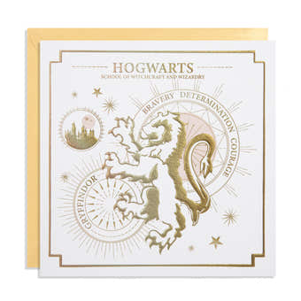 Gryffindor Yule Ball Card