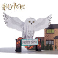 Load image into Gallery viewer, Close up image of Harry Potter Hedwig 3D Card Official Merchandise