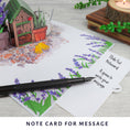 Load image into Gallery viewer, Lavender Pop Up Card