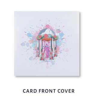 Lesbian Wedding Pop Up Card Cover Image