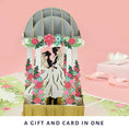 Load image into Gallery viewer, Lesbian Wedding 3D Card - A Gift and Card in One