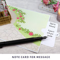 Load image into Gallery viewer, Lesbian Wedding Pop Up Card - Slide Out Notecard to write your personal message