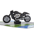 Load image into Gallery viewer, Harley Davidson Motorbike Pop Up Card - Close Up Image