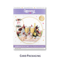 Load image into Gallery viewer, Ruby Wedding Anniversary Pop Up Card for 40th Wedding Anniversary Gift - image of card packaging on white background