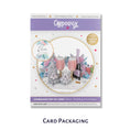 Load image into Gallery viewer, Silver Wedding Anniversary Card for a 25th Wedding Anniversary gift - card packaging image