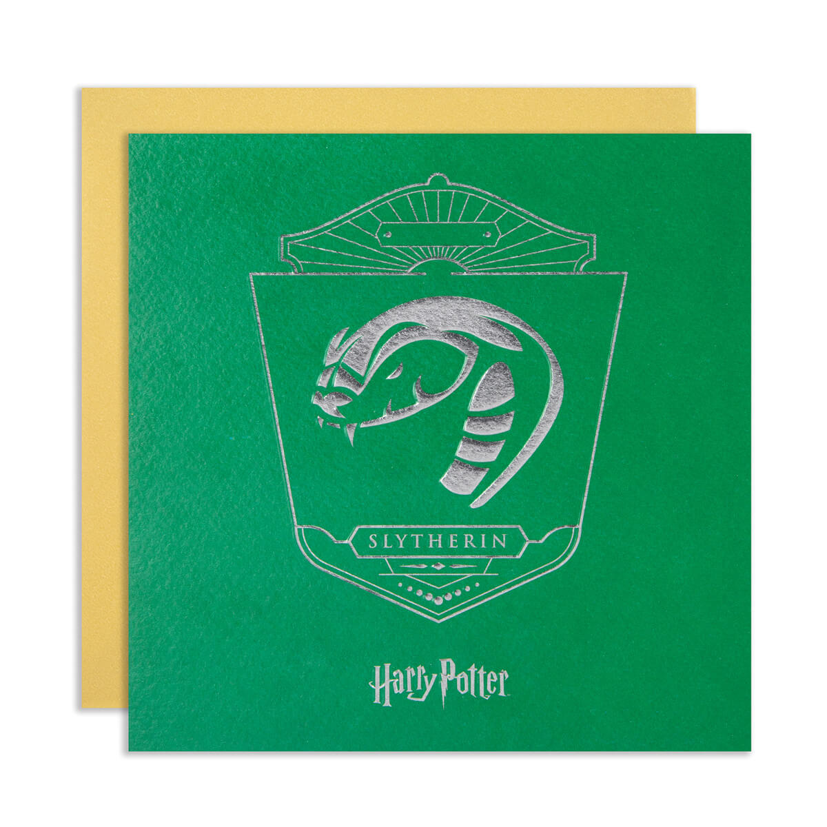 Harry Potter Slytherin Card