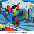Load image into Gallery viewer, DC Comics Superman Birthday Pop Up Card - Lifestyle Image