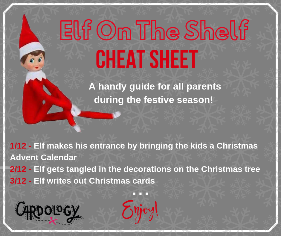 Elf On The Shelf Ideas for 2022, including when the elf arrives & cheat sheet for the UK