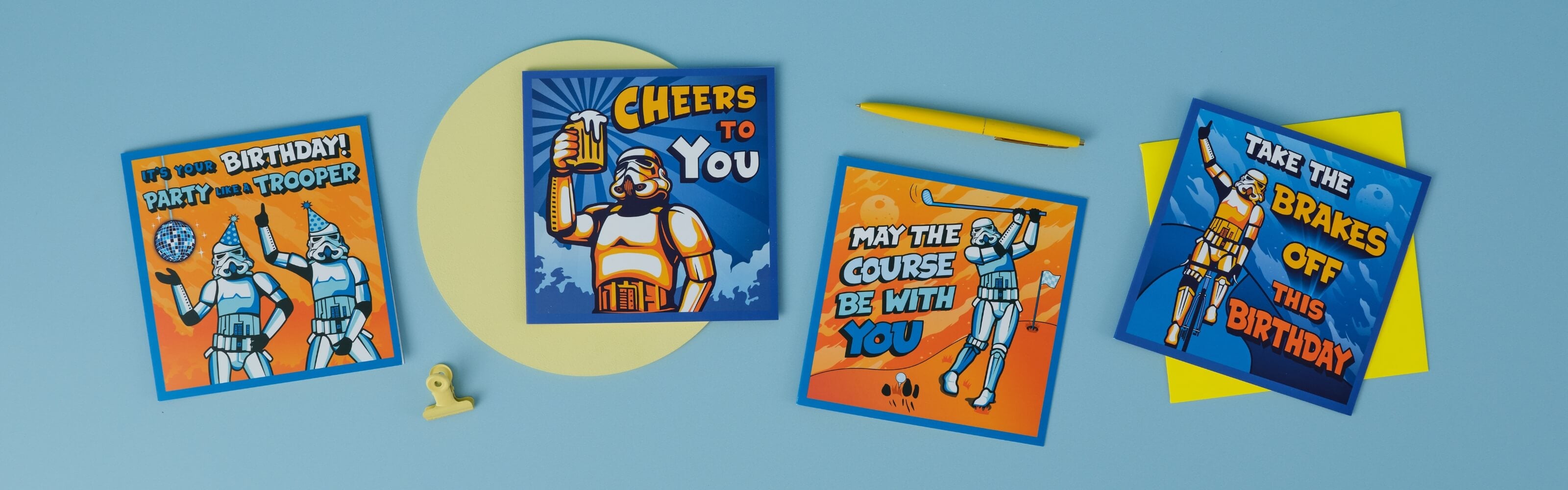 Original Stormtrooper Greeting Cards