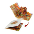 Load image into Gallery viewer, image of the autumnal pop up card closing
