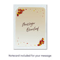 Load image into Gallery viewer, Autumn Leaves Pop Up Card image of the notecard where you can write your personal message
