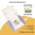 Load image into Gallery viewer, New Baby Shower Pop Up Card - image of reversible packaging
