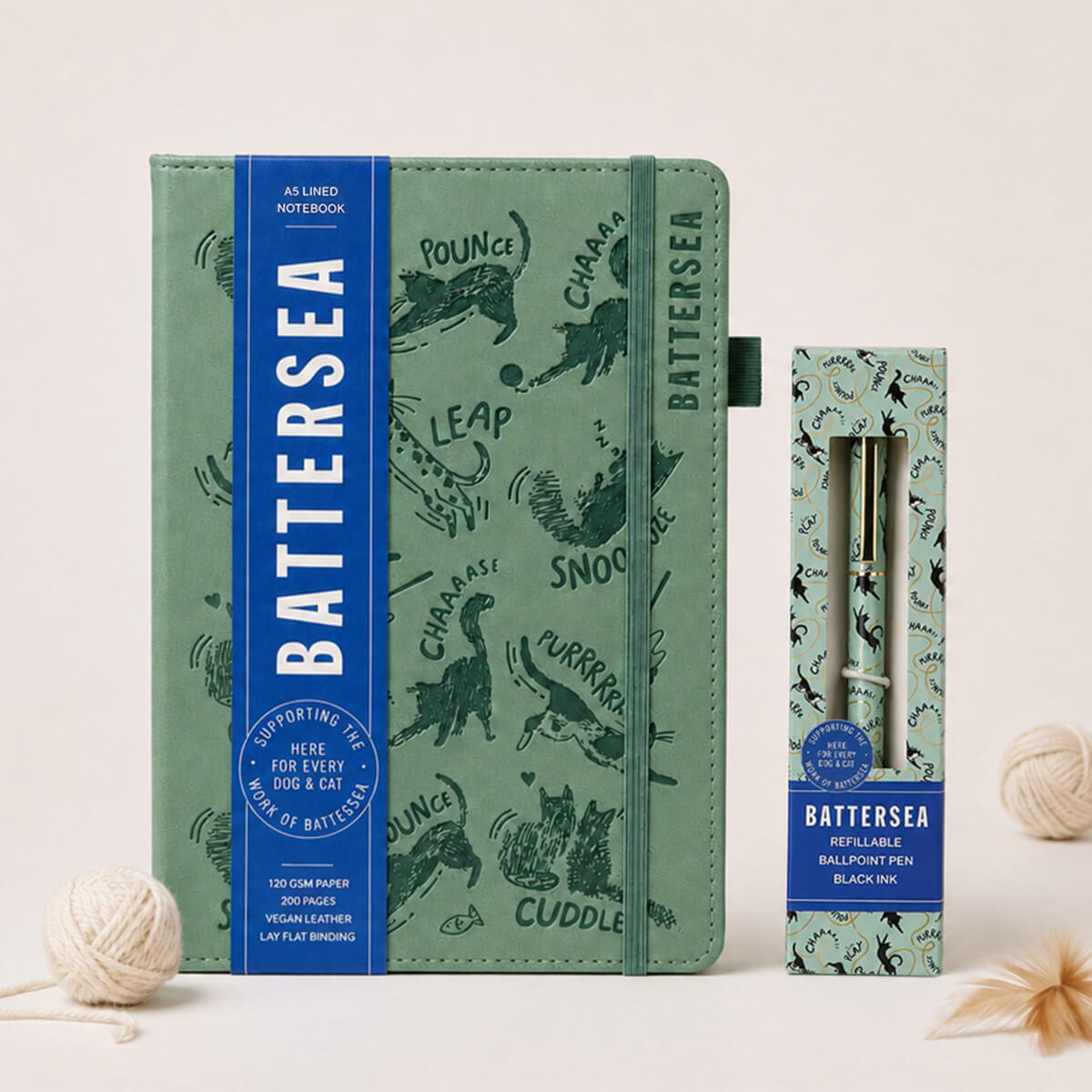Battersea Cats Notebook & Pen Set