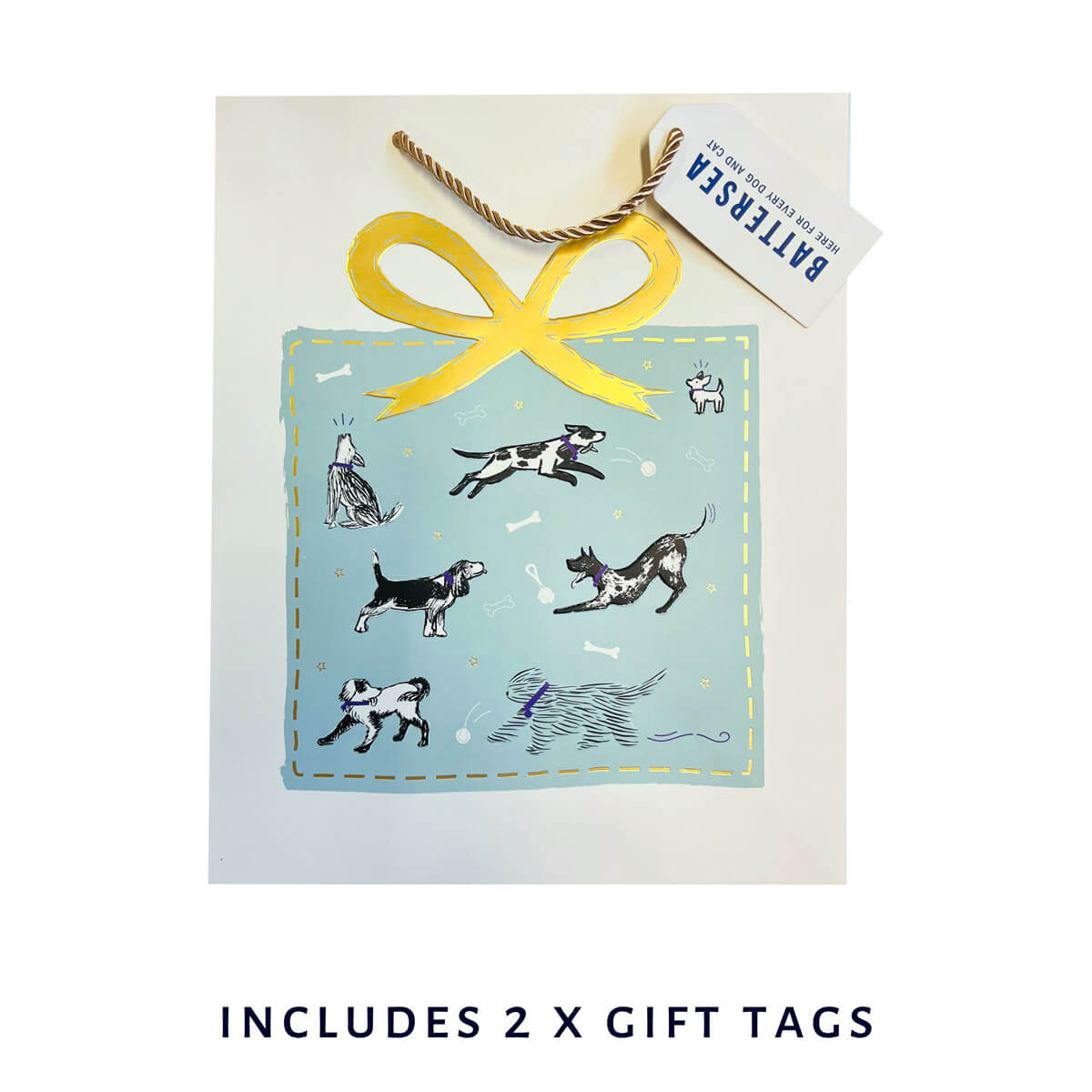 Dogs Large Gift Bag