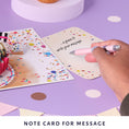 Load image into Gallery viewer, Birthday Cupcakes Pop Up Card by Cardology for Her, Him and Kids - notecard to write message on
