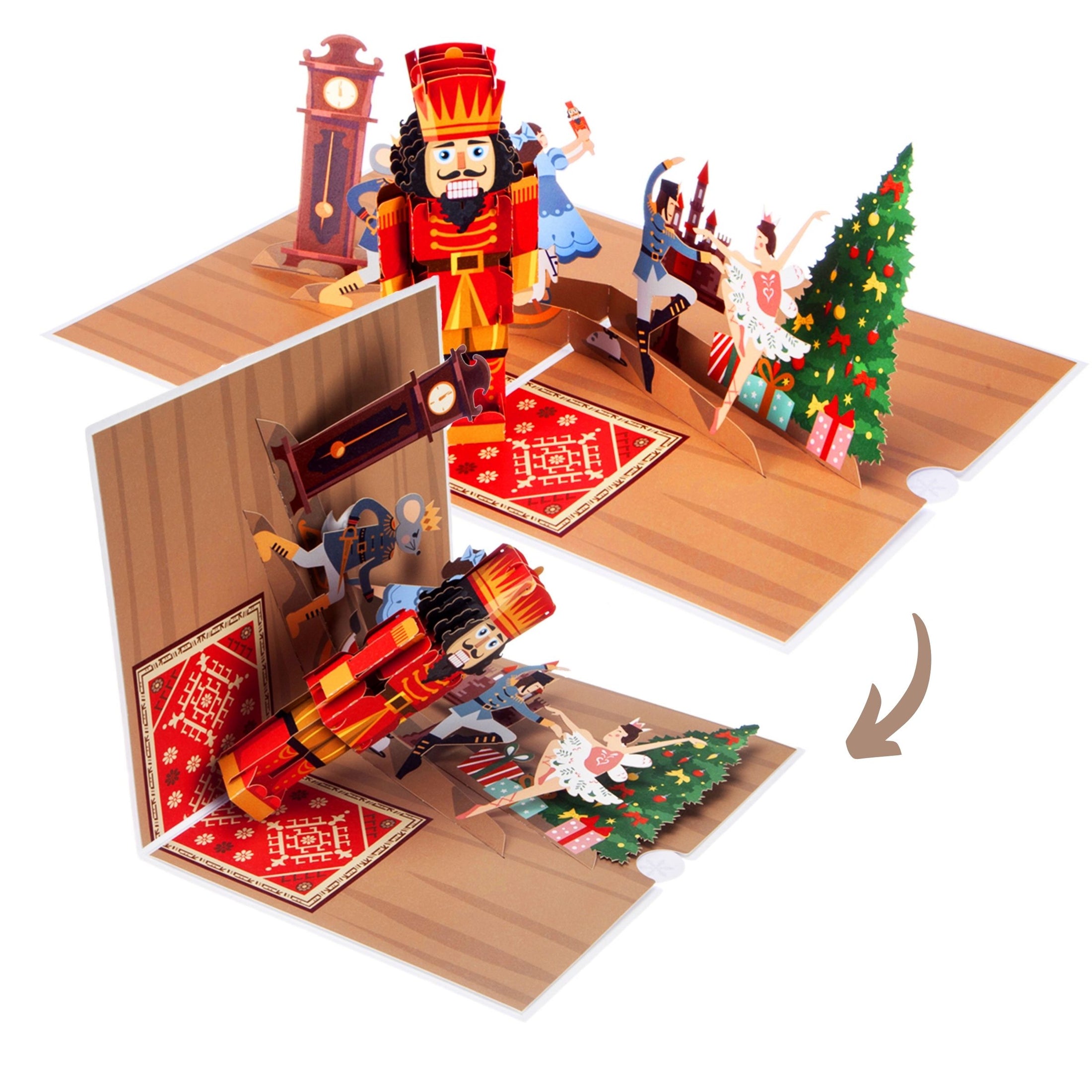 The Nutcracker Pop Up Card