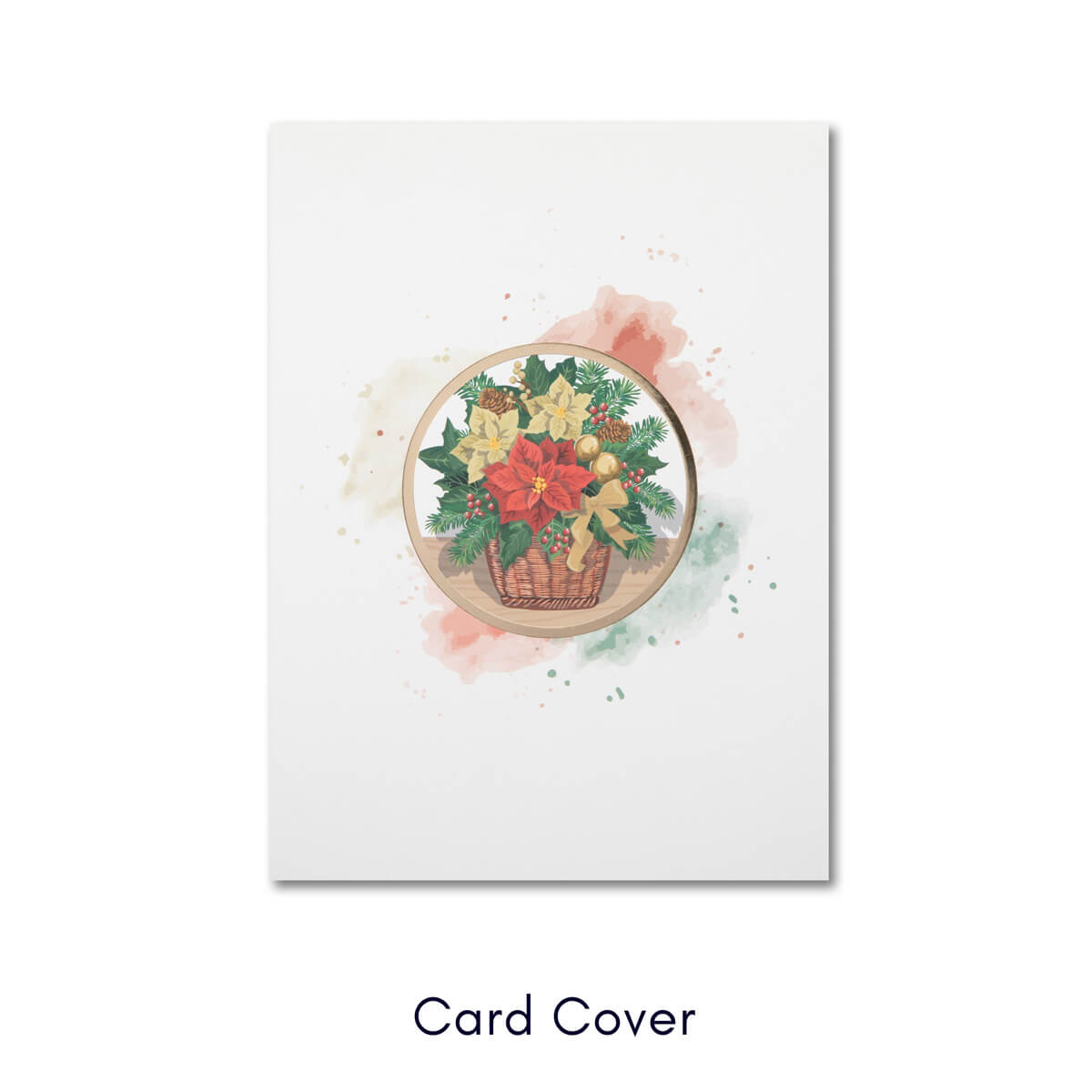 Festive Florals Pop Up Card