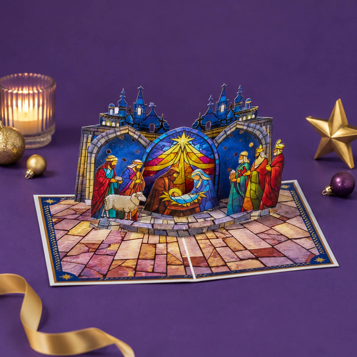 Nativity Pop Up Card