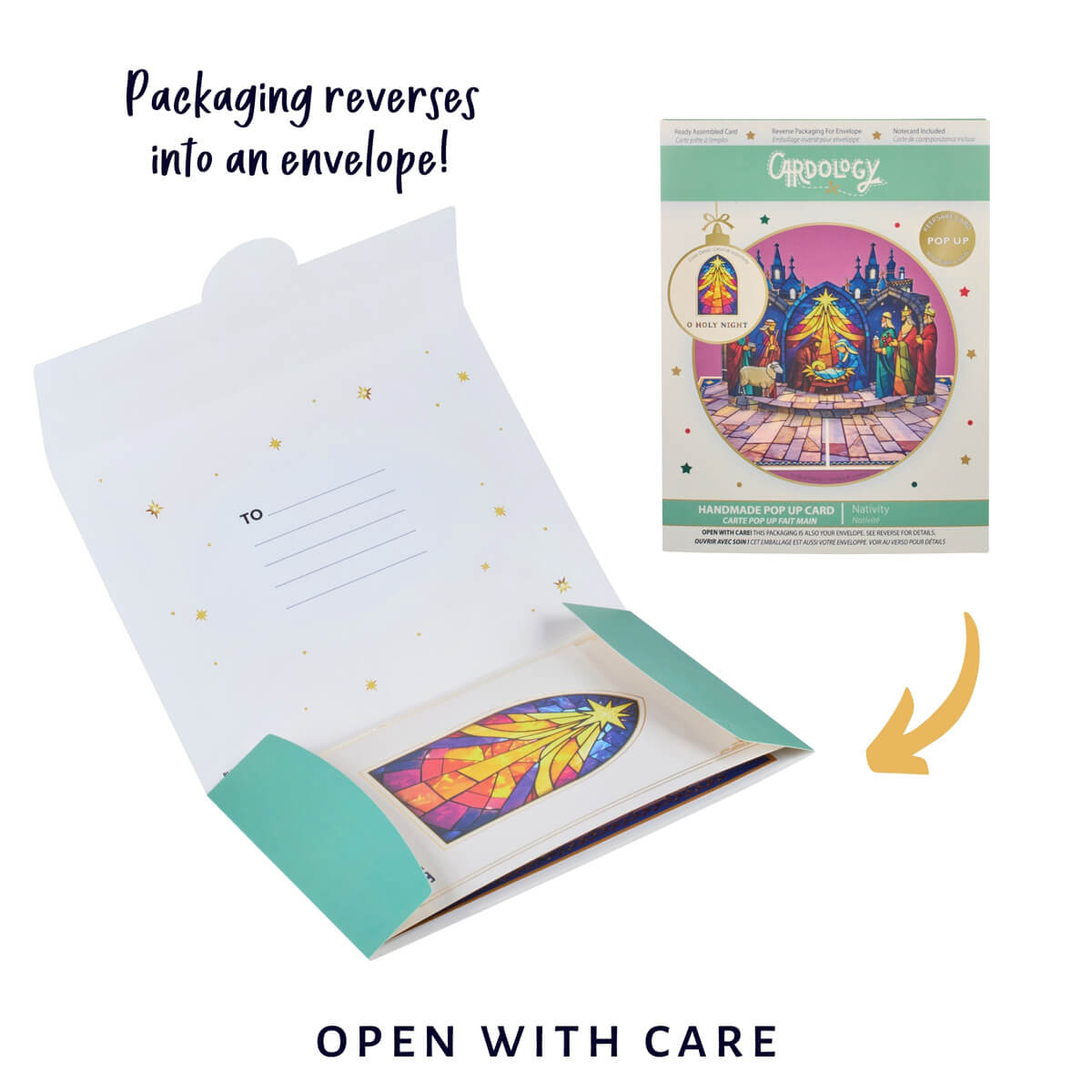 Nativity Pop Up Card
