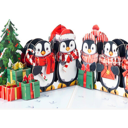 Christmas Penguins Card